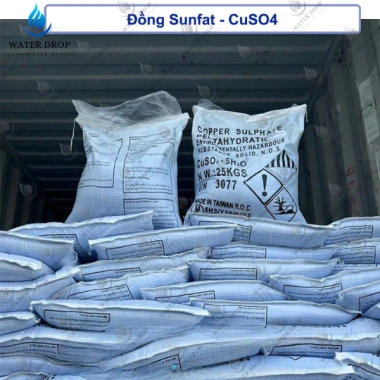 Sunfat CuSO4 Đài Loan Công Nghiệp 1-5kg Xử Nước, Diệt Khuẩn Ao Nuôi, Hồ Bơi 190k