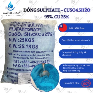 Sunfat Đài Loan 25kg - Xử lý nước, diệt khuẩn ao nuôi, giảm giá tới 18%