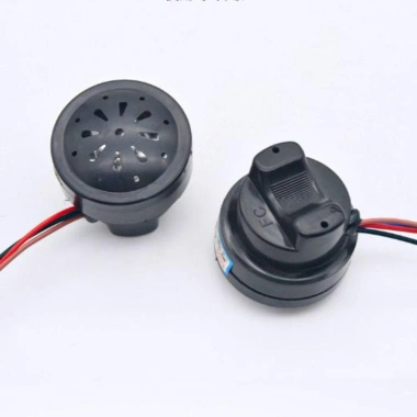 Sừng ba bánh HYCEO 2in1 nhựa LED 48V-60V, đảo chiều, giọng nói - phụ kiện xe đạp điện