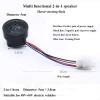 Sừng ba bánh HYCEO 2in1 nhựa LED 48V-60V, đảo chiều, giọng nói - phụ kiện xe đạp điện 10