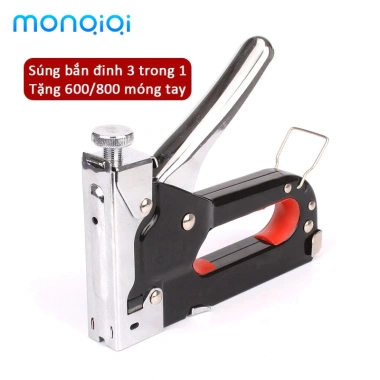 Súng bấm ghim MONQIQI công suất lớn đa chức năng kèm hộp ghim 600/800 Giá 43.022 VND Súng bấm ghim MONQIQI công suất lớn đa chức năng kèm hộp ghim 600/800 Giá 43.022 VND