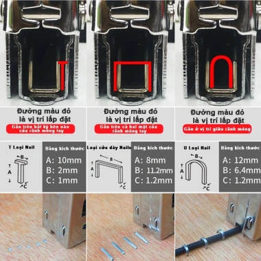 Súng bấm ghim MONQIQI công suất lớn đa chức năng kèm hộp ghim 600/800 Giá 43.022 VND 8 Súng bấm ghim MONQIQI công suất lớn đa chức năng kèm hộp ghim 600/800 Giá 43.022 VND 8