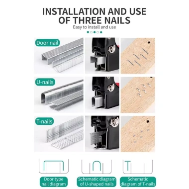 Súng bắn ghim đa năng 3 trong 1 – Kìm cầm tay, tăng lực, cỡ 4‑14 mm, kèm 600 đinh – 28.324 VNĐ 2