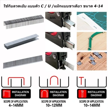 Súng bắn ghim đa năng 3 trong 1 – Kìm cầm tay, tăng lực, cỡ 4‑14 mm, kèm 600 đinh – 28.324 VNĐ 7