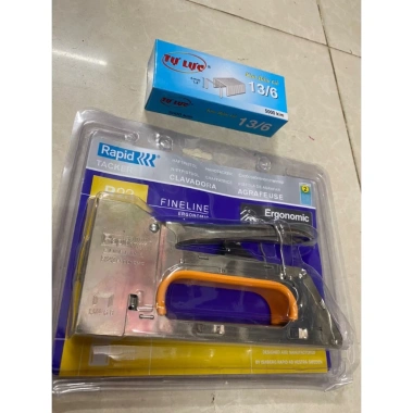 Súng bắn ghim gỗ RAPID, kìm dập, 5.000 ghim - Bọc giỏ trái cây, quà tặng 175k 4 Súng bắn ghim gỗ RAPID, kìm dập, 5.000 ghim - Bọc giỏ trái cây, quà tặng 175k 4
