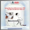Súng Bắn Keo Silicone Inox 304 - Dụng Cụ Lỗ Cắt Keo Tiện Lợi, Giá 50.000đ