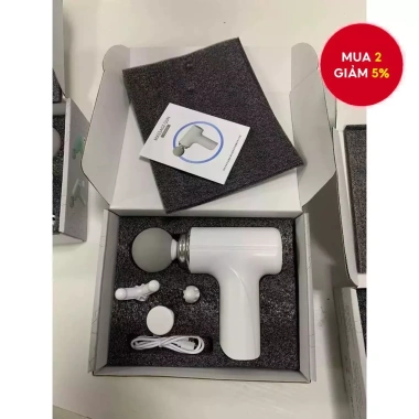 Súng Fascia Mini - Máy mát xa cơ điện cầm tay cho cổ, cơ thể, thư giãn | 408.781₫