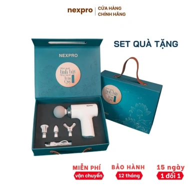 Súng Fascia Mini - Máy mát xa cơ điện cầm tay cho cổ, cơ thể, thư giãn | 408.781₫