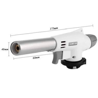 Súng Khò Gas Điện Tử Cầm Tay Mini Trắng - Tiết kiệm năng lượng, giá ưu đãi 25.900 VND