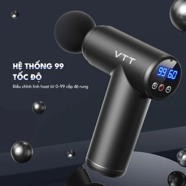 Súng Massage Cầm Tay 99 Tốc Độ 8 Đầu 12kg 19.800 Vòng Phá Cơ Lưng Cổ Chân - Giá Ưu Đãi 293.620 7