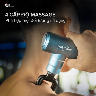 Súng Massage Cầm Tay Maxcare Max638Smart 4 Đầu 7mm, 4 Chế Độ Mát Xa - Giảm Đau Cổ Vai Bắp, Giá Ưu Đãi 1.450.000 VND 6 Súng Massage Cầm Tay Maxcare Max638Smart 4 Đầu 7mm, 4 Chế Độ Mát Xa - Giảm Đau Cổ Vai Bắp, Giá Ưu Đãi 1.450.000 VND 6