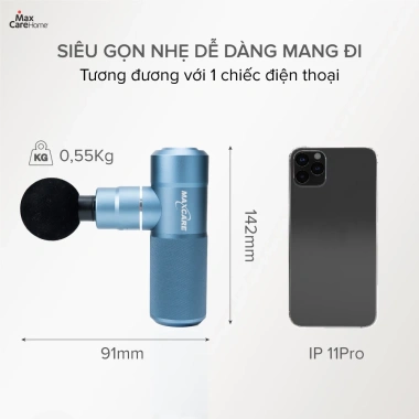 Súng Massage Cầm Tay Maxcare Max638Smart 4 Đầu 7mm, 4 Chế Độ Mát Xa - Giảm Đau Cổ Vai Bắp, Giá Ưu Đãi 1.450.000 VND 9 Súng Massage Cầm Tay Maxcare Max638Smart 4 Đầu 7mm, 4 Chế Độ Mát Xa - Giảm Đau Cổ Vai Bắp, Giá Ưu Đãi 1.450.000 VND 9