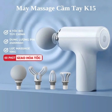 Súng massage cầm tay mini MISUMA 6 cấp độ, cảm biến lực nhấn, 4 đầu đa năng - Giảm đau cơ, chỉ 159.000₫ 8 Súng massage cầm tay mini MISUMA 6 cấp độ, cảm biến lực nhấn, 4 đầu đa năng - Giảm đau cơ, chỉ 159.000₫ 8