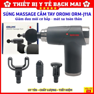 Súng Massage Cầm Tay OROMI ORM-J11A Giảm Đau Cơ Bắp, Mát Xa Toàn Thân, Giá 453.000đ 2