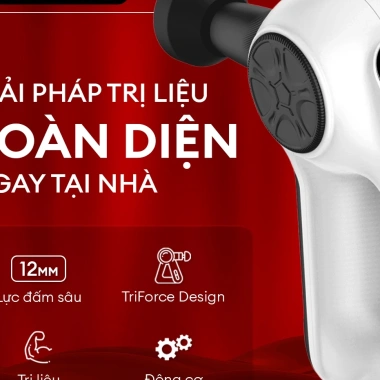 Súng massage Crenot Thunder Z6 mini - Đấm lưng cổ vai gáy, toàn thân, giảm 20%