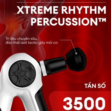 Súng massage Crenot Thunder Z6 mini - Đấm lưng cổ vai gáy, toàn thân, giảm 20%
