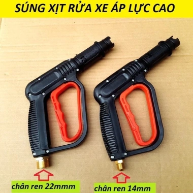 Súng rửa xe áp lực cao, vòi xịt rửa xe cho máy rửa gia đình cò đỏ - Chỉ 65.000₫