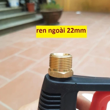 Súng rửa xe áp lực cao, vòi xịt rửa xe cho máy rửa gia đình cò đỏ - Chỉ 65.000₫