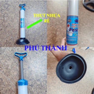 Súng Thông Tắc Bồn Cầu - Cây Thông Bồn Cầu Đa Năng, Giá Ưu Đãi 34.999 VND 2