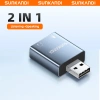 SUNKANDI Hub 3.5mm USB & Type-C Bộ chia tai nghe 7.1 Mono - Card âm thanh trung thực cho PC, Laptop - Giá 89.100₫