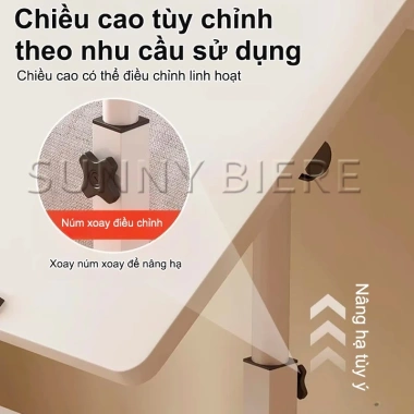 SUNNY Bàn Học Xếp Gọn Di Động 60x40x65-87cm Gấp Lại Tiết Kiệm Diện Tích Chắc Chắn Giá 269.000đ 4 SUNNY Bàn Học Xếp Gọn Di Động 60x40x65-87cm Gấp Lại Tiết Kiệm Diện Tích Chắc Chắn Giá 269.000đ 4