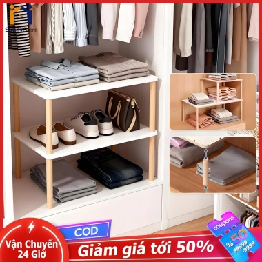 SUNNY Bàn mini tủ quần áo đa năng, hỗ trợ đồ gấp, lưu trữ gọn gàng – chỉ 79.000₫