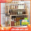 SUNNY BIERE Kệ gia vị gỗ cao su tự nhiên – Bền bỉ, chống ăn mòn, nhập khẩu, giá 92.221₫