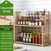 SUNNY BIERE Kệ gia vị gỗ cao su tự nhiên – Bền bỉ, chống ăn mòn, nhập khẩu, giá 92.221₫ 10