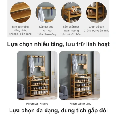 SUNNY BIERE Kệ Giày Treo Quần Áo Nón Túi Xách – Đựng Giày Dép Giảm Giá 221k 5 SUNNY BIERE Kệ Giày Treo Quần Áo Nón Túi Xách – Đựng Giày Dép Giảm Giá 221k 5