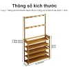 SUNNY BIERE Kệ Giày Treo Quần Áo Nón Túi Xách – Đựng Giày Dép Giảm Giá 221k 9