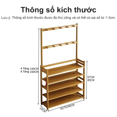 SUNNY BIERE Kệ Giày Treo Quần Áo Nón Túi Xách – Đựng Giày Dép Giảm Giá 221k