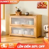 SUNNY BIERE Tủ Đa Năng Nắp Đậy Cao Cấp 1-3 Tầng - Kệ Thông Minh Giữ Đồ Nhà Bếp
