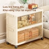 SUNNY Tủ Đựng Đồ Gấp Gọn 50‑70cm Nhựa Bánh Xe – Tiết kiệm không gian bếp, 248.000₫ 6