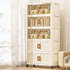 SUNNY Tủ Đựng Đồ Gấp Gọn 50‑70cm Nhựa Bánh Xe – Tiết kiệm không gian bếp, 248.000₫ 7