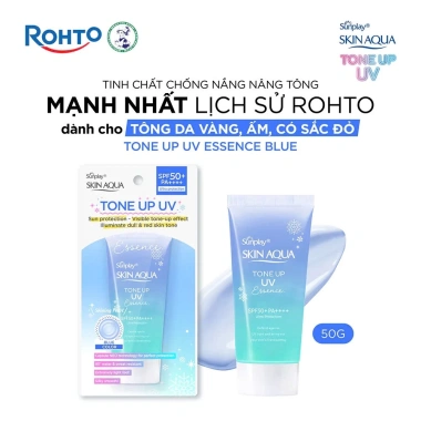 Sunplay Tone Up UV Blue SPF50+ PA++++ 50g - Kem chống nắng nâng tông da vàng, khuyết điểm đỏ 175k