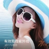 SUNQIN Kính râm nữ 2.025 cao cấp, phân cực UV, khung lớn trắng - Giá 390.000đ 10