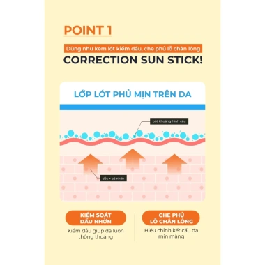 Sunstick Carezone Light Fit Velvet SPF50+ PA++++ Dạng Sáp Kiềm Dầu Chống Nắng 39g