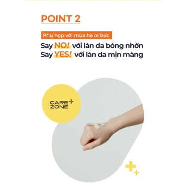 Sunstick Carezone Light Fit Velvet SPF50+ PA++++ Dạng Sáp Kiềm Dầu Chống Nắng 39g