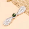 Sườn Xám Đĩa Khóa Dệt Tay Pipa - Khóa Phẳng Vải Ngọc Hạt Nút, Trung Quốc 11.11 10