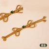 Sườn Xám Đĩa Khóa Dệt Tay Pipa - Khóa Phẳng Vải Ngọc Hạt Nút, Trung Quốc 11.11 25