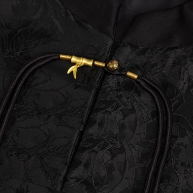Sườn Xám Đĩa Nút Dệt Tay Tre Vàng Đuôi Dài – Phù hợp Hanfu, Giá 76.099₫ 11.11 10