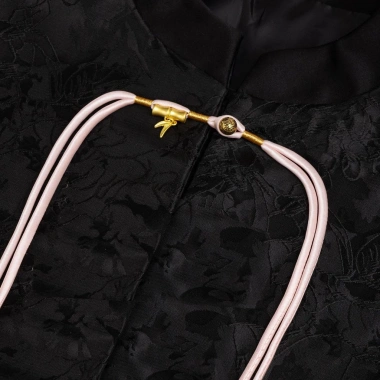Sườn Xám Đĩa Nút Dệt Tay Tre Vàng Đuôi Dài – Phù hợp Hanfu, Giá 76.099₫ 11.11 13