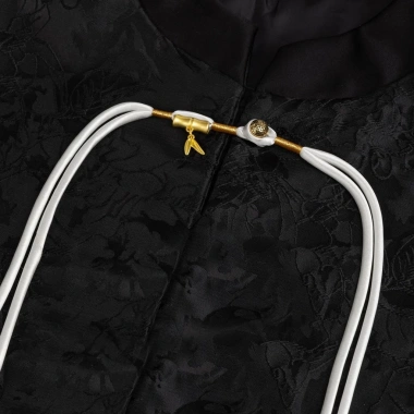 Sườn Xám Đĩa Nút Dệt Tay Tre Vàng Đuôi Dài – Phù hợp Hanfu, Giá 76.099₫ 11.11 14