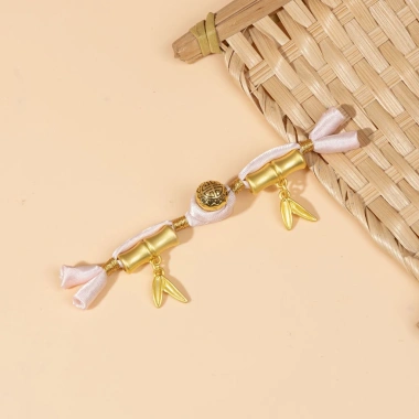 Sườn Xám Đĩa Nút Dệt Tay Tre Vàng Đuôi Dài – Phù hợp Hanfu, Giá 76.099₫ 11.11 17