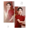 Sườn Xám Đỏ Thanh Lịch cho Bé Gái - Thiết Kế Trung Hoa Cải Tiến, Đồng Hành Mỗi Ngày 5