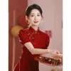 Sườn Xám Đỏ Thanh Lịch cho Bé Gái - Thiết Kế Trung Hoa Cải Tiến, Đồng Hành Mỗi Ngày 6
