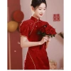 Sườn Xám Đỏ Thanh Lịch cho Bé Gái - Thiết Kế Trung Hoa Cải Tiến, Đồng Hành Mỗi Ngày 7