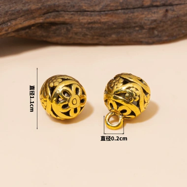 Sườn Xám Nút Hợp Kim Kẽm – Hạt Kim Đám Mây, Phù hợp Hanhanfu Retro, Trang Trí DIY, Giá 83.973₫ 2