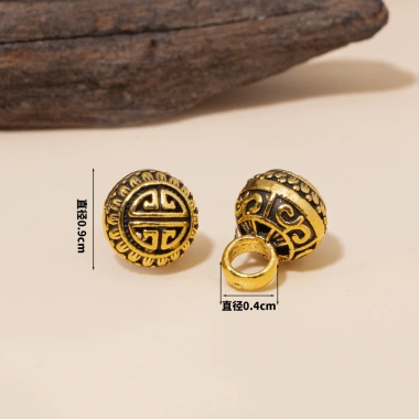 Sườn Xám Nút Hợp Kim Kẽm – Hạt Kim Đám Mây, Phù hợp Hanhanfu Retro, Trang Trí DIY, Giá 83.973₫ 12