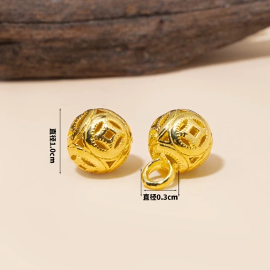 Sườn Xám Nút Hợp Kim Kẽm – Hạt Kim Đám Mây, Phù hợp Hanhanfu Retro, Trang Trí DIY, Giá 83.973₫ 15
